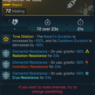 BL4 AF1000 L1 Modded Legendary Repkit