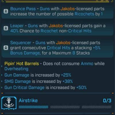BL4 Jakobs Enhancement L50 Modded Legendary Enhancement
