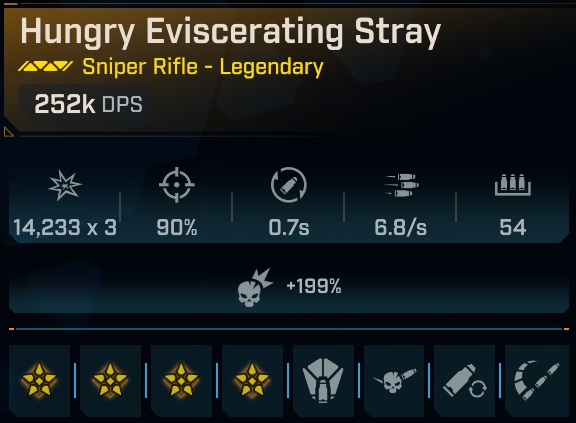 BL4 Stray L50 Modded Sniper Rifle Secondary View