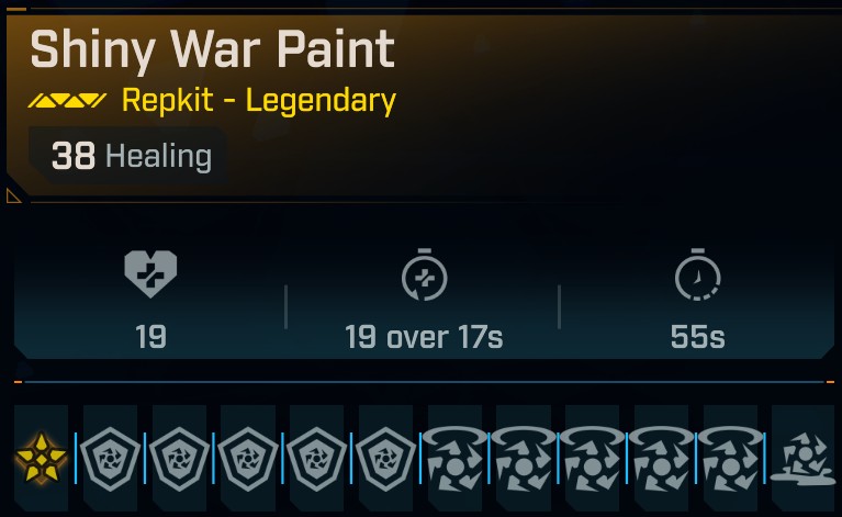 BL4 War Paint L1 Modded Repkit Secondary View