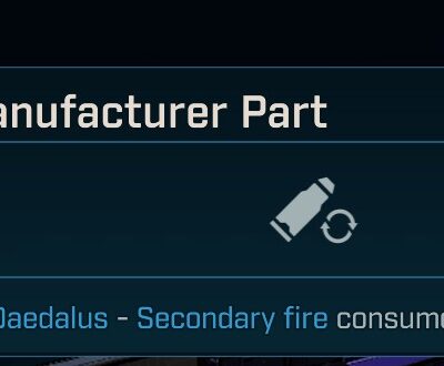 Ceramic Bod L50 Modded Daedalus Secondary Fire Component